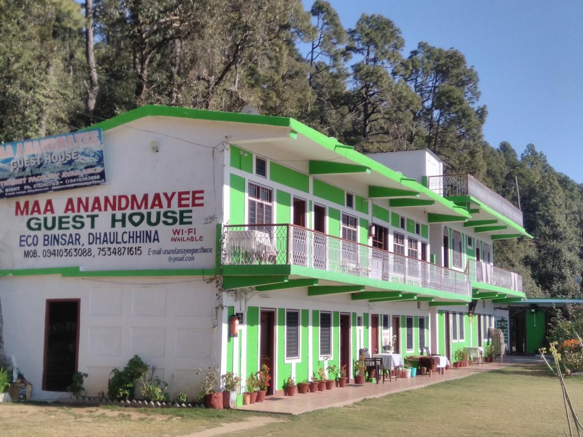 Maa Ananda Mayee Guest House Binsar Exterior foto