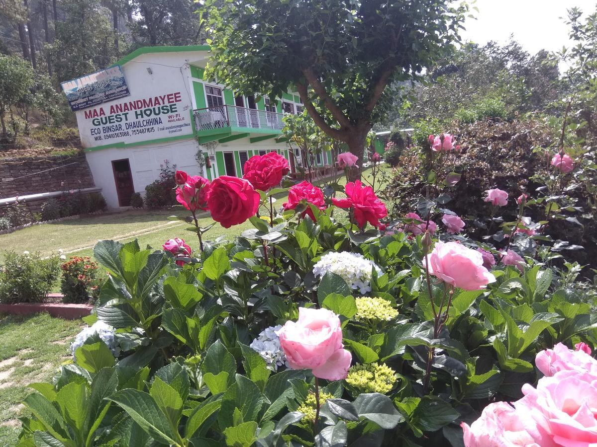 Maa Ananda Mayee Guest House Binsar Exterior foto